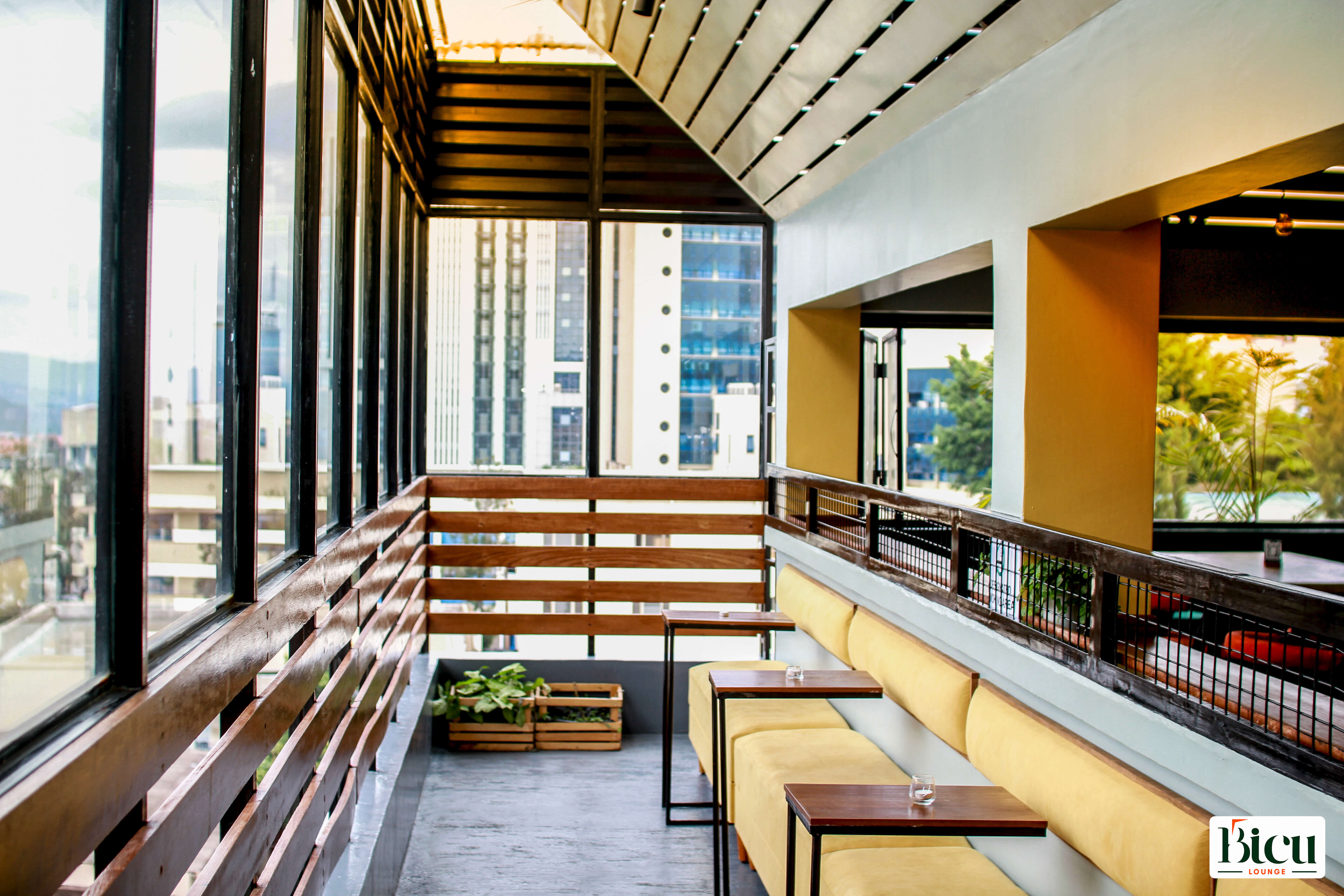 Bicu Lounge Interior - Elegant East African Bar